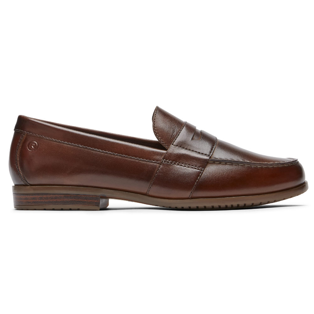 Rockport Mens Classic Lite 2 Penny - Loafers Brown - ZTF521637